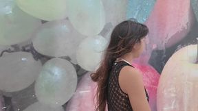 Flashing In Supermarket and Fucking Cucumber in Public