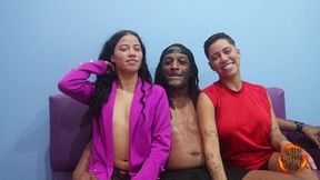 mini divas bibi mendes and cristal ortega having fun and getting it