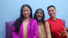 mini divas bibi mendes and cristal ortega having fun and getting it