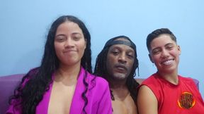 mini divas bibi mendes and cristal ortega having fun and getting it