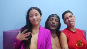 mini divas bibi mendes and cristal ortega having fun and getting it