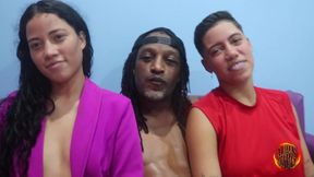 mini divas bibi mendes and cristal ortega having fun and getting it