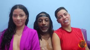 mini divas bibi mendes and cristal ortega having fun and getting it