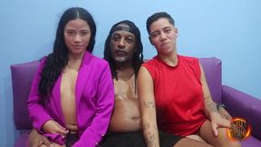mini divas bibi mendes and cristal ortega having fun and getting it
