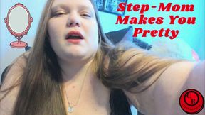 Step-Mom Makes You Pretty - Feminization - CurvyRedhead - WMV