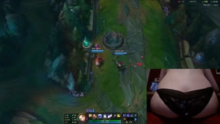 vibrating buttplug fail and feeding League of Legends #10 Luna
