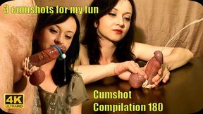 Cumshot compilation 180 1080p