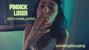 Cruel Smoking JOI – You’re Too Small & Too Fast