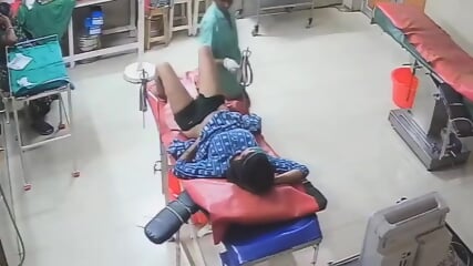 Indian hospital nude checkup cctv video