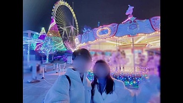 【vlog】冬のイルミネーションvlog-キラキラ輝く夜の遊園地