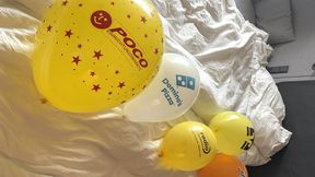 hotel room balloon cleanup