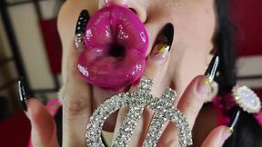 Ahegao Bimbo Lip Fetish Gooning