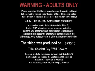 Scarlett Fay fucking in the couch with her natural tits