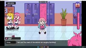 Lovecraft Locker: Tentacle Lust is a casual strategy adult game