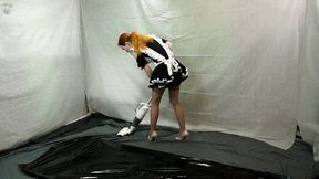 Maid in vacuum bed