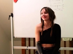 Brunette Solo Webcam Masturbation