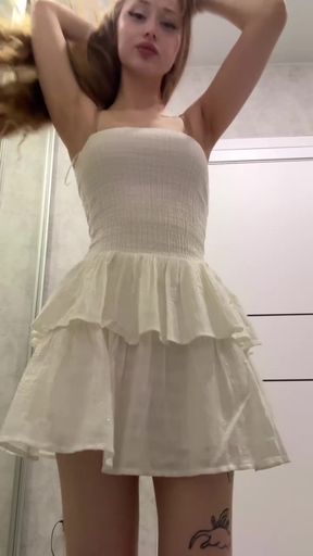 Woman goes commando for better sex
