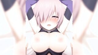 Pov: Fucking Mashu Kyrielight on my bed