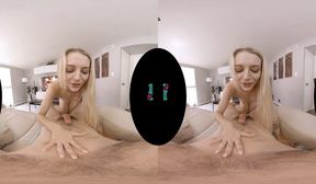 VRHUSH Tiny blonde Lily Larimar fucks the delivery guy