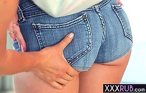 Petite blonde Lexi Belle experienced pussy licking by a MILF Lena Nicole