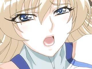 Toon babe is gagged and compulsory to cum, cuz that babe asked for it very nicely