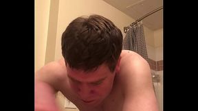 dude 2020 spanks himself so hard that his butt cheeks shake