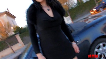Amazing Gipsy slut Lisa Spice fucking in a bar