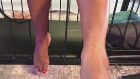 POV Foot boot and ass worship