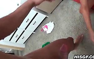 Loni evans gets a messy facial