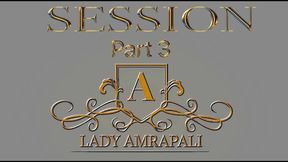 Session PART 3 Total lenghts 2:45 minutes Slave Bdsm Anal Fucked Dildo HighHeels Heels Ballbusting LADYAMRAPALI Herrin Mistress Domina