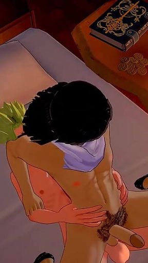 Boku No Hero Yaoi All Might X Izawa Bareback and Creampie