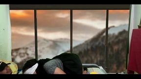 venezolana ardiente con una polla muy cachonda