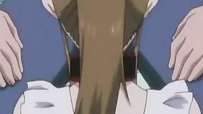 Watch this kinky couple dominate and piss on a hot sex slave in a cartoon cumshot frenzy