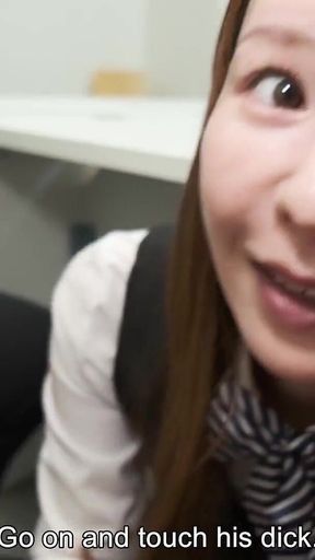 A Crazy Office Sex Adventure with Akari Amamiya