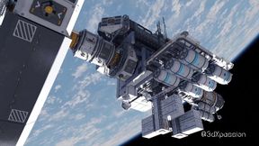 Nexus 3 Orbit Meta. 3D Animation Fuck on a Space Station with Sexy Blonde
