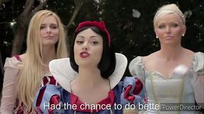 Elsa vs Snowhite whore contest