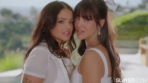 Stunning Ryan Reid and Alina Lopez enjying each other pussies so much