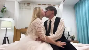 Wedding Night Creampie for the Bride