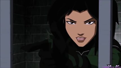 Jade Nguyen CHESHIRE BALLBUSTING Balls Kick IN THE NUTS Young Justice League