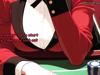 Come to a conclusion the fate of your climax with Yumeko Jabami (Coin Toss JOI)