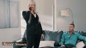 SWEET SINNER - Busty MILF Lawyer Fucks Her Coworker In Every Position Before A Steamy Tit Cumshot