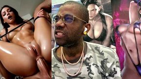 fat ass tight pussy slut gets anal fucked from behind, ai generated