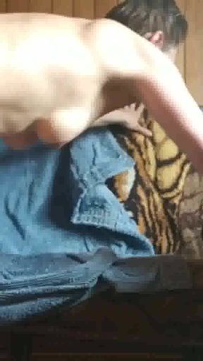 Memorable moment from &quot;Wife fucks and sucks cock in the sauna&quot;