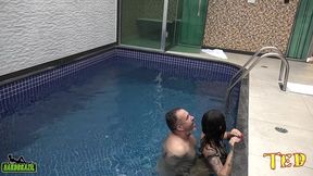 michelli beatriz por tras das cameras se prepara para uma cena de anal - vinny kabuloso
