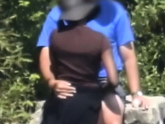 PUBLIC SEX DRAWS A CROWD EXHIBITIONIST VOYEUR