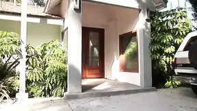 Real skank loves giant black member and gives a deepthroat fellatio to his giant