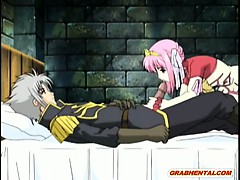 Anime Princess threesome assfucked