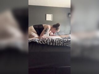BBW stepmom MILF sucks and fucks