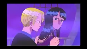 Nico Robin Seduces Lion-Man for Intense One Piece Hentai Action