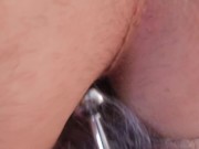 My tail plug, before masturbation